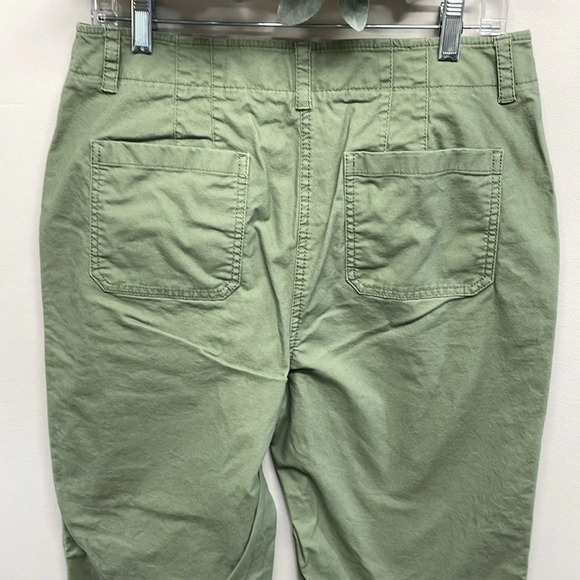NWOT Talbots Relaxed Pants Olive Green 10 - Picture 5 of 14